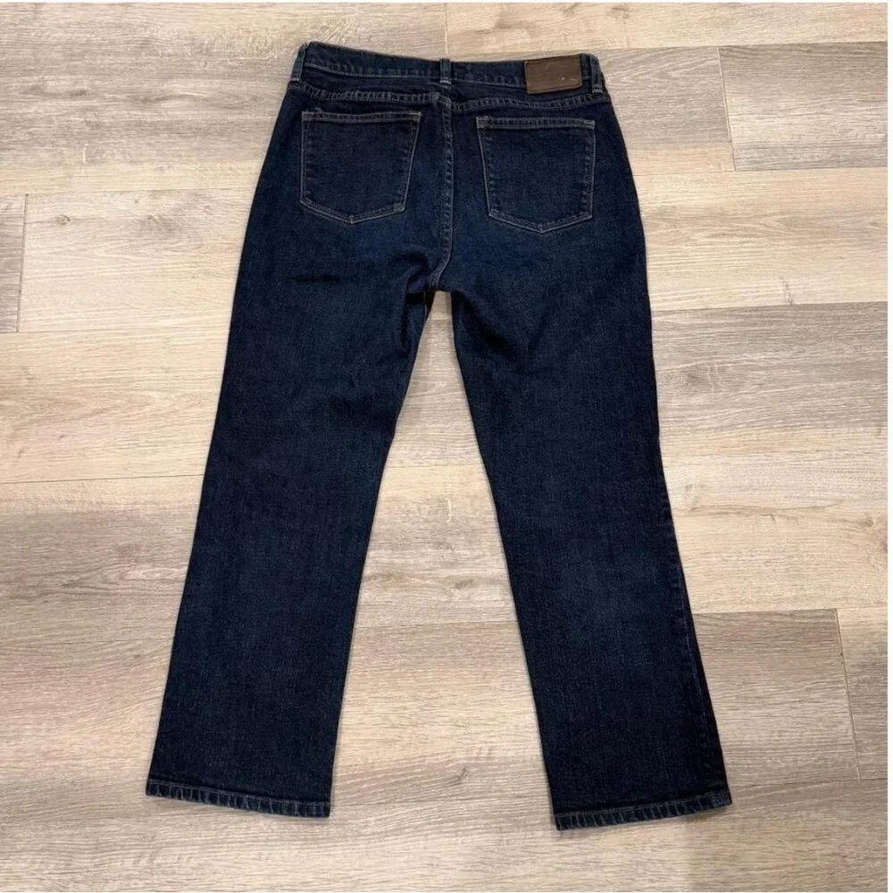 Dark wash LRL Ralph Lauren Jeans Co - classic straight leg 8P